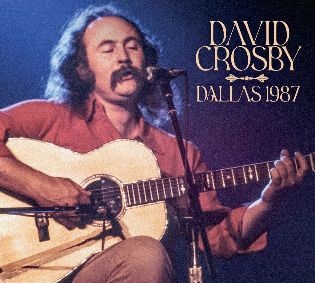 David Crosby Dallas 1987 CD Cadiz Merch