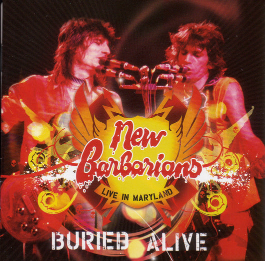New Barbarians - Buried Alive, Live In Maryland - RSD19 3LP, Black, Red & Yellow Vinyl