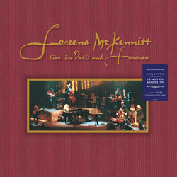 Loreena McKennitt - Live in Paris & Toronto - CD2 / LP3 Formats