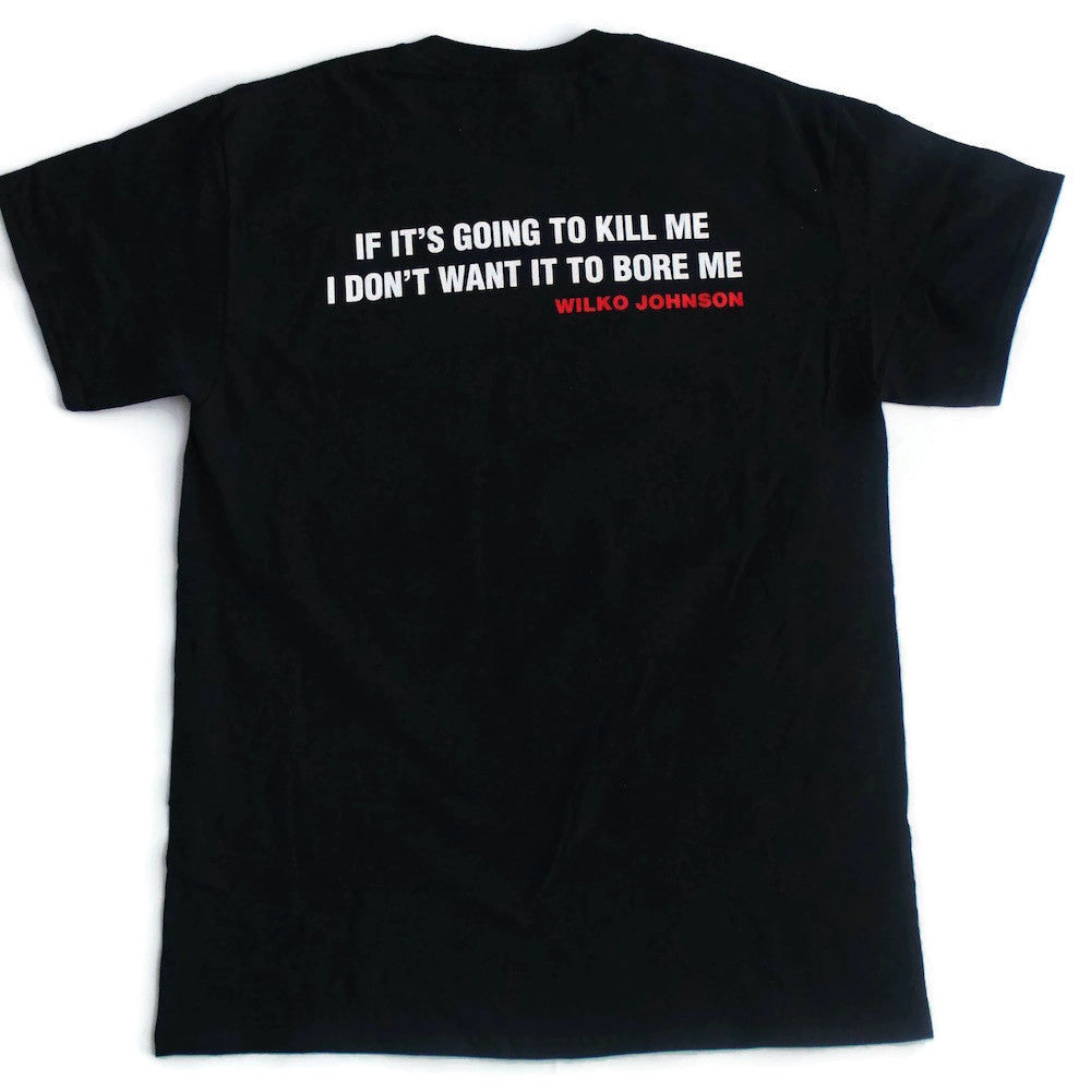 Wilko Johnson - Ecstasy Of..-T-Shirt - Red/Black – Cadiz Merch