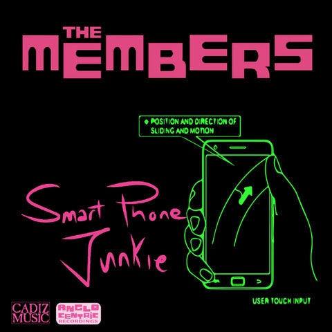 The Members / JC Carroll - Split single vinyl