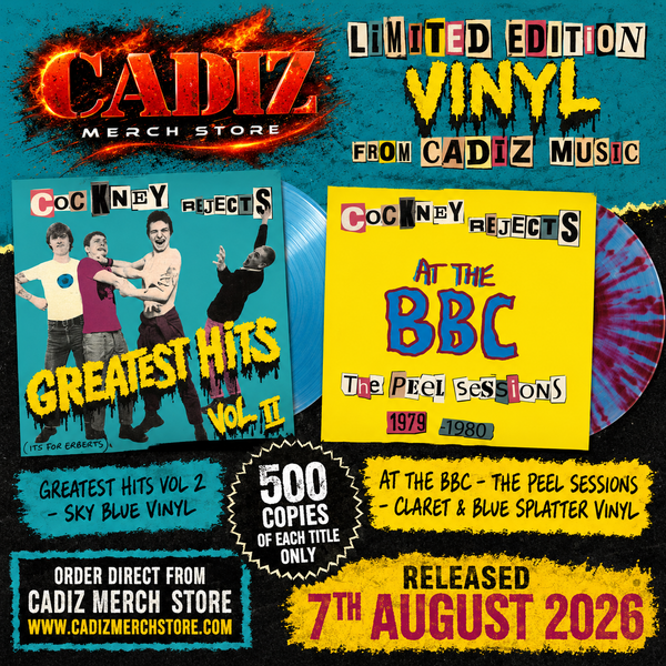 New Cockney Rejects vinyl