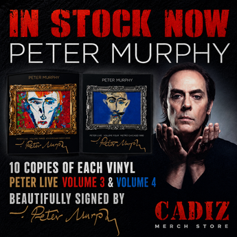 PETER MURPHY SIGNED VINYLS IN STOCK