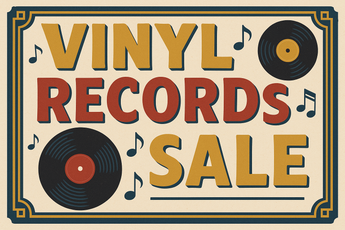 Vinyl Sale Now On!