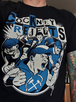 Cockney Rejects - Band Cartoon 2023 T-Shirt