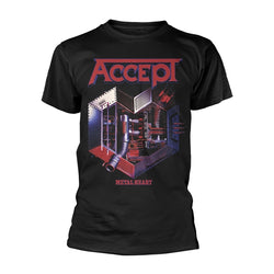 Accept - Metal Heart Black T-Shirt