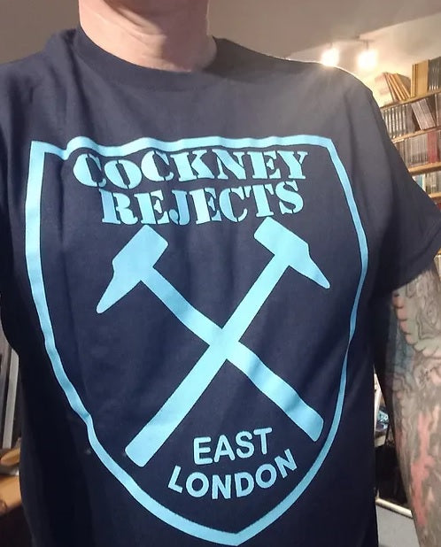 Cockney Rejects - Blue Hammers T-Shirt