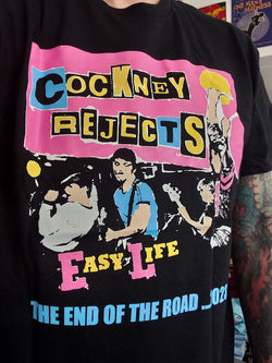 Cockney Rejects - End Of The Road 2023 T-Shirt
