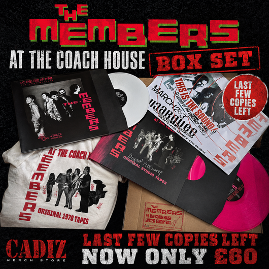 The Members - Live At The Coach House Boxset
