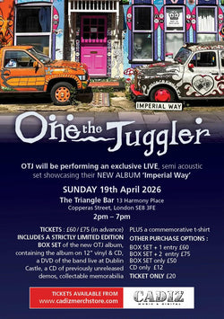 One The Juggler Album Launch Ticket & Boxset