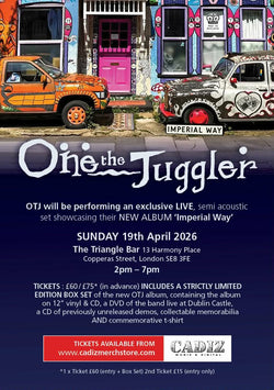 One The Juggler Album Launch Ticket & Boxset