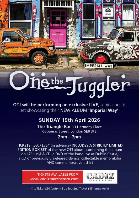 One The Juggler Album Launch Ticket & Boxset