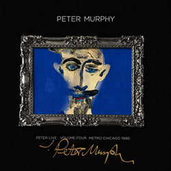 Peter Murphy - Peter Live - Volume 4 - Metro Chicago 1990 LP SIGNED COPIES