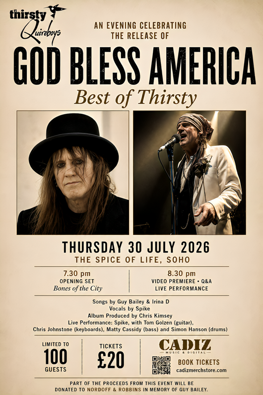 Thirsty Quireboys Spice Of Life London Ticket