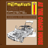 The Members - At The Coach House - Original Studio Tapes - Vinyl LP / CD Formats