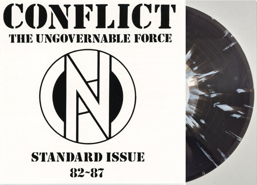 Conflict - Standard Issue Part 1 82-87 - Black/White Splatter Vinyl