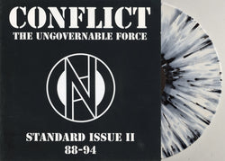Conflict - Standard Issue Part 2 88-94 - White/Black Splatter Vinyl