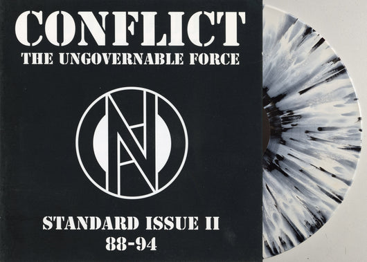 Conflict - Standard Issue Part 2 88-94 - White/Black Splatter Vinyl