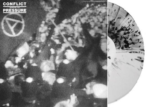 Conflict - Increase The Pressue - Black & White Splatter/Clear Vinyl