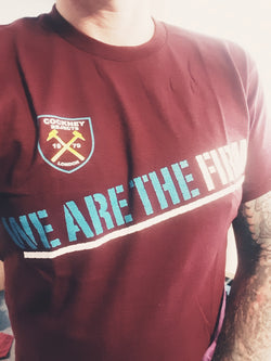 Cockney Rejects - We Are The Firm Badge T-Shirt