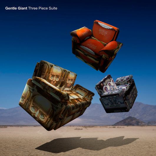Gentle Giant  - Three Piece Suite (5.1 & 2.0 Steven Wilson Mix) CD + Blu Ray / LP