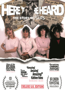 The Slits - Here To Be Heard - Deluxe UK Edition - DVD