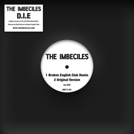 The Imbeciles - D.I.E. Remixes - Vinyl 12EP