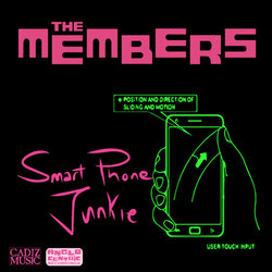 The Members / JC Carroll   -   Split single vinyl